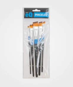 EQ ARTE SET PINCEL MIXTO ANGULAR 670