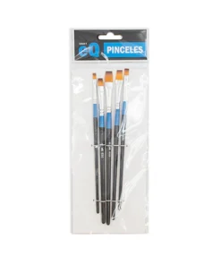 EQ ARTE SET PINCEL MIXTO PLANO 650