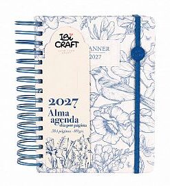 IBI CRAFT AGENDA ALMA CON ESPIRAL DIARIA 15*21
