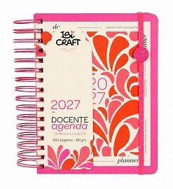 IBI CRAFT AGENDA DOCENTE CON ESPIRAL S/V 15*21