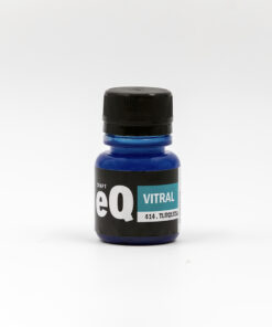 EQ ARTE Laca Vitral al Agua turquesa *37CC