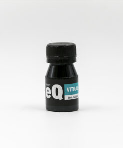EQ ARTE Laca Vitral al Agua negro *37CC
