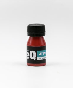 EQ ARTE Laca Vitral al Agua rojo navidad *37CC