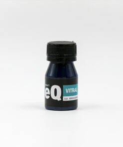EQ ARTE Laca Vitral al Agua verde oceanico *37CC