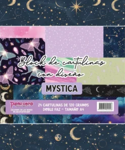 PUNTO CERO Block A4 de cartulinas MYSTICA